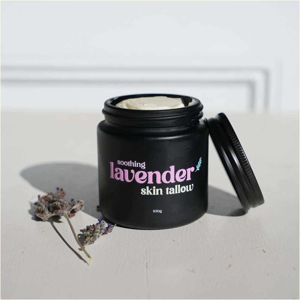 Lavender tallow balm jar – The Tallo Co
