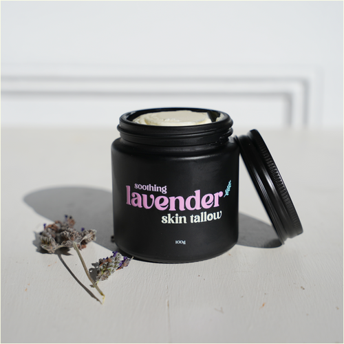 Lavender tallow balm jar – The Tallo Co
