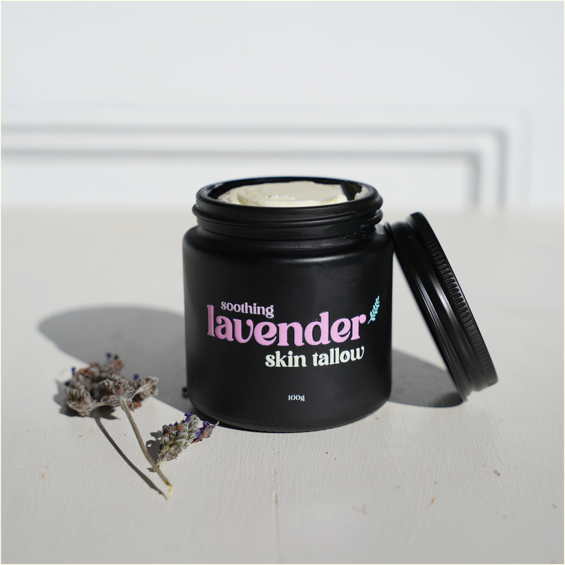 Lavender tallow balm jar – The Tallo Co