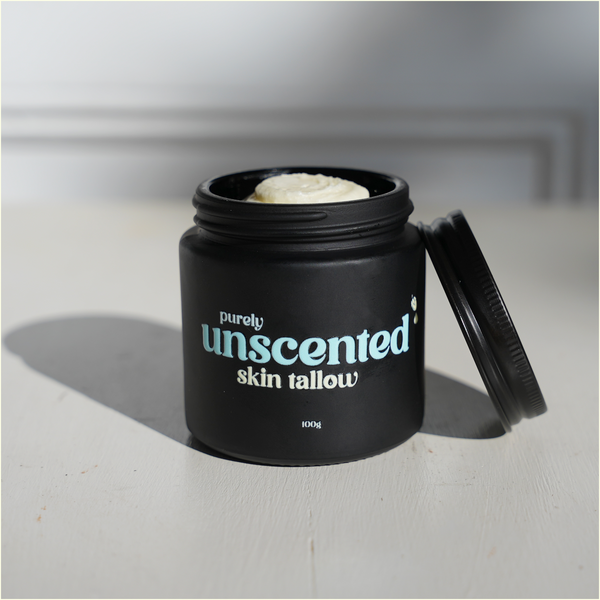 Unscented tallow balm for sensitive skin – The Tallo Co